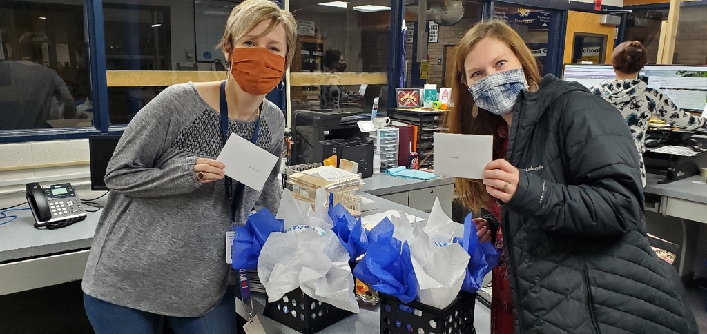 Ms. Stewart & Ms. Krentz get a Good Morning surprise.