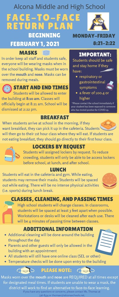 MS/HS Semester 2 Information