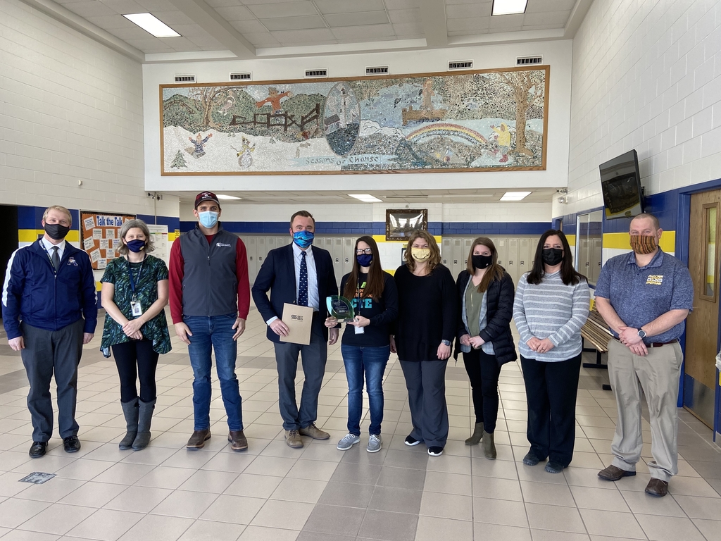 ACS was named one of ten 2021 Education Excellence Award winners for our Alcona School’s Student-Community Nature Trail Project! The Education Excellence Awards are hosted by the SET SEG Foundation in partnership with the Michigan Association of School Boards (MASB). Today the Alcona Community Schools Forest Advisory Team accepted the award on behalf of the district. #TigerPride