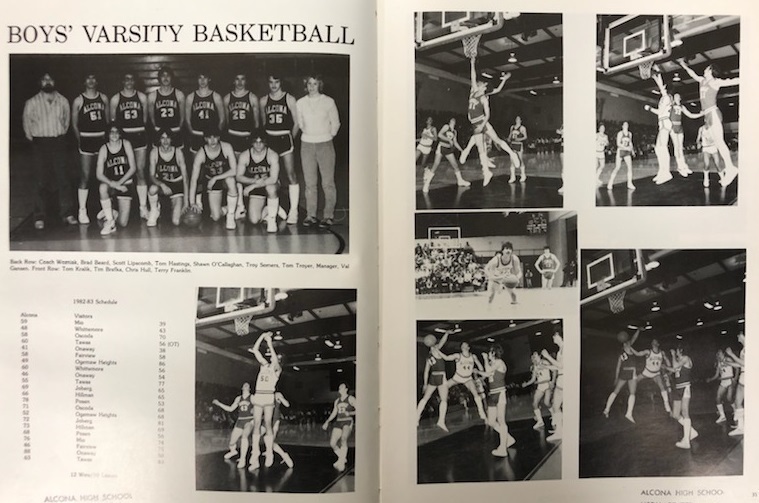 For today’s #ThrowbackThursday we are highlighting the 1982-83 yearbook! A special highlight of our Concert Band, Cheerleaders, and Boys Varsity Basketball. In 1983 the world population was 4.72 billion compared to 7.9 billion today. #TBT #TigerPride #GoTigers