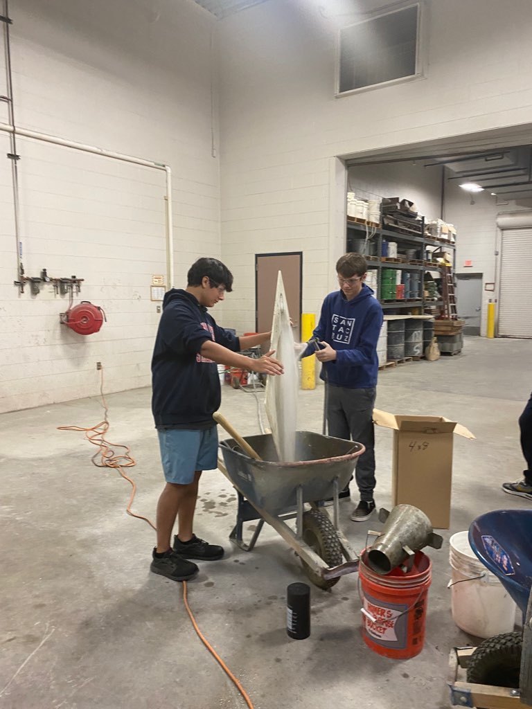 Last week Early College and Dual Enrolled students in the Introduction to Concrete Technology (CON 110) were able to tour the World Center for Concrete Technology at ACC! The Concrete Tech program at ACC prepares students for management, quality control, inspection, and more. Taking this introductory college course while in high school helps students decide if that program is right for them. Did you know through Early College students could earn up to an Associates Degree for FREE? Contact us to learn more about Early College and Dual Enrollment opportunities. #AlconaSchools #TigerPride #FieldTrip