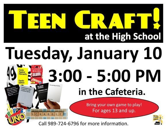 Teen Craft 1-10-23
