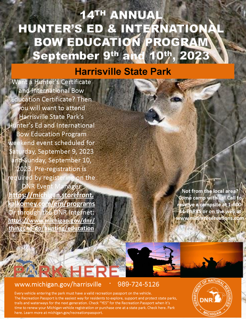 Hunters Education Flyer