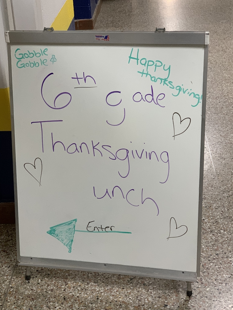 6th-grade Thanksgiving lunch 