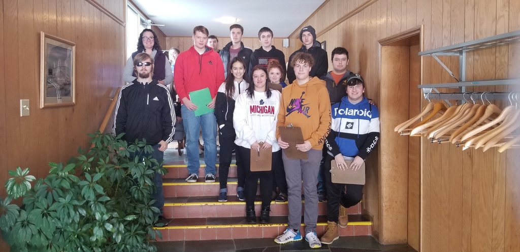 Marketing students at Alcona are participating in an Entrepreneurial Bootcamp this week. Students visited local businesses to learn more about business strategy, marketing, and more. Alcona Schools received a grant from the NEMI Regional Prosperity Collaborative for this program. 